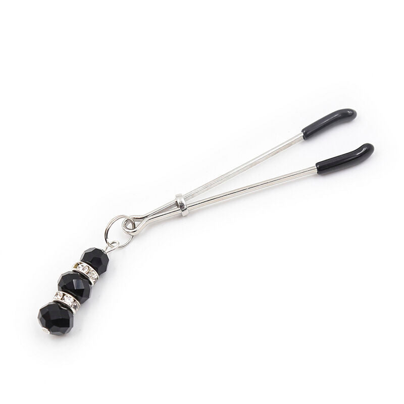 OHMAMA FETISH - NIPPLE CLAMPS WITH CRYSTAL STONES