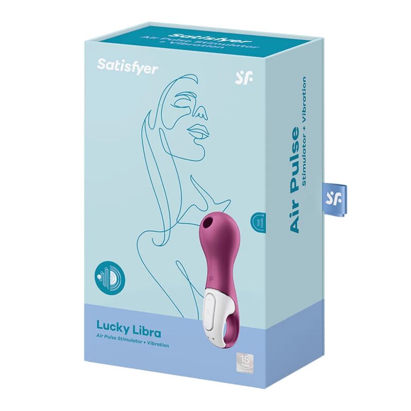 SATISFYER - LUCKY LIBRA STIMULATOR &amp; VIBRATOR
