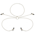 OHMAMA FETISH 4 NIPPLE CLAMPS WITH CHAIN ​​NECKLACE