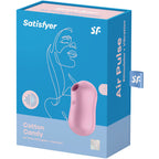 SATISFYER - COTTON CANDY ETIMULADOR Y VIBRADOR PURPLE