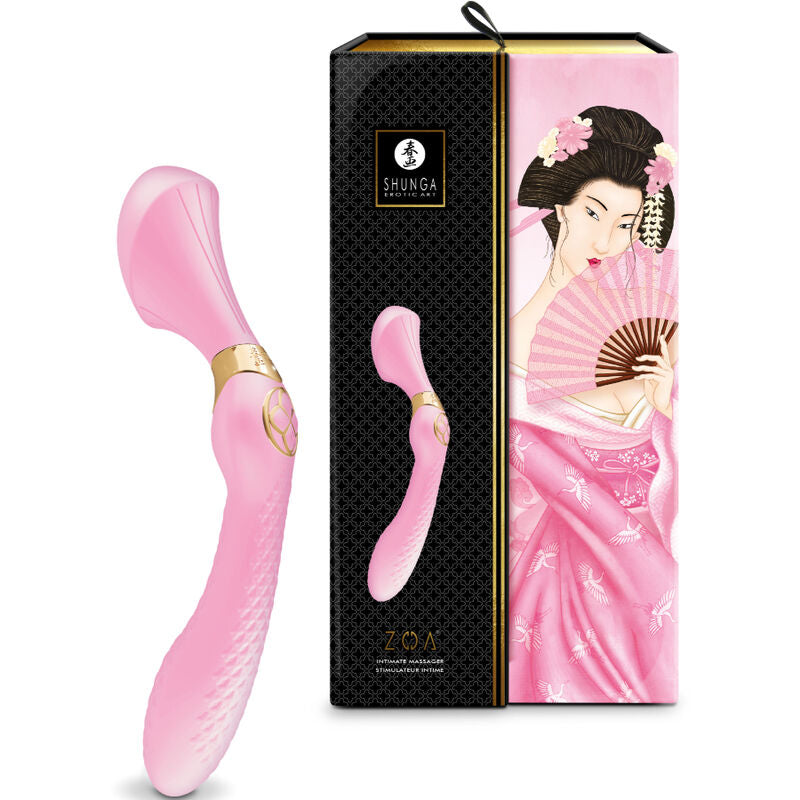 SHUNGA - ZOA MASAJEADOR INTIMO PINK