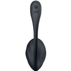 SATISFYER - RIBBED PETAL G POINT STIMULATOR REMOTE CONTROL BLACK FREE APP