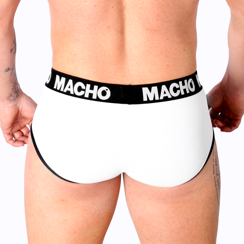MACHO - MS30BL BLANCO SHORTS S