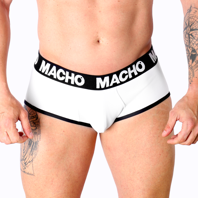 MACHO - MS30BL BLANCO SHORTS S