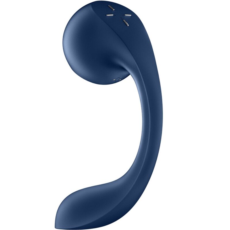 SATISFYER - PRO+ WAVE 4 G-SPOT &amp; AIR PULSE STIMULATOR FREE APP DARK BLUE
