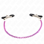 KINK - CHAIN ​​NIPPLE CLAMPS PURPLE 30 CM