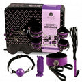 SECRETPLAY - BDSM SET 8PCS PURPLE /BLACK