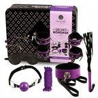 SECRETPLAY - BDSM SET 8PCS PURPLE /BLACK