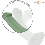 INTENSE - BECCA VIBRATOR WITH SUCTION CUP 10 VIBRATIONS GREEN REMOTE CONTROL
