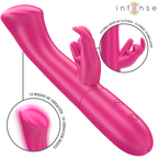 INTENSE - JULIETA RABBIT VIBRATOR 18.6 CM 10 VIBRATION PINK