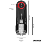 JAMYJOB - GRAVITY AUTOMATIC VAGINA MASTURBATOR 5 THRUSTING MODES AND SOUND EFFECT