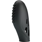 PRETTY LOVE - GILO SILICONE FINGER VIBRATOR BLACK