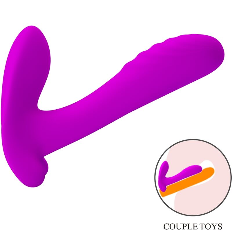 PRETTY LOVE - MASSAGER &amp; VIBRATOR 12 VIBRATIONS REMOTE CONTROL PURPLE