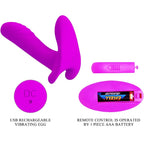 PRETTY LOVE - MASSAGER &amp; VIBRATOR 12 VIBRATIONS REMOTE CONTROL PURPLE