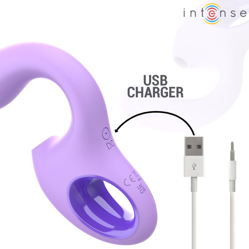 INTENSE - BAXTER VIBRATOR &amp; STIMULATOR VIOLET