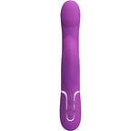 PRETTY LOVE - 4 IN 1 MULTIFUNCTION VIBRATOR &amp; STIMULATOR PURPLE