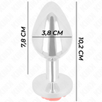 KINK - PLUG ANAL ROSE RED SIZE L