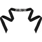 COQUETTE CHIC DESIRE - LACE MASK BLACK