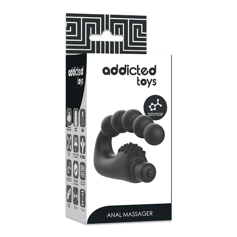 ADDICTED TOYS - ANAL MASSAGE PROSTATIC WITH VIBRATION
