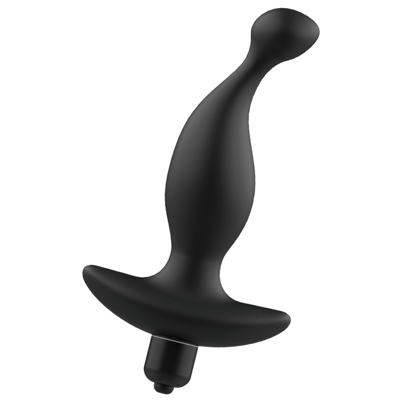 ADDICTED TOYS - ANAL MASSAGER WITH BLACK VIBRATION MODEL 1